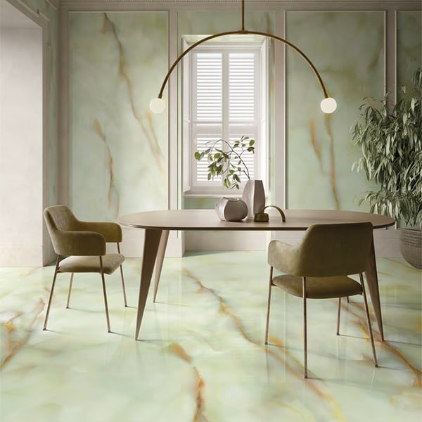 Πλακάκι Tele Di Marmo Pure Onyx Giada γυαλιστερό 60x120 cm  